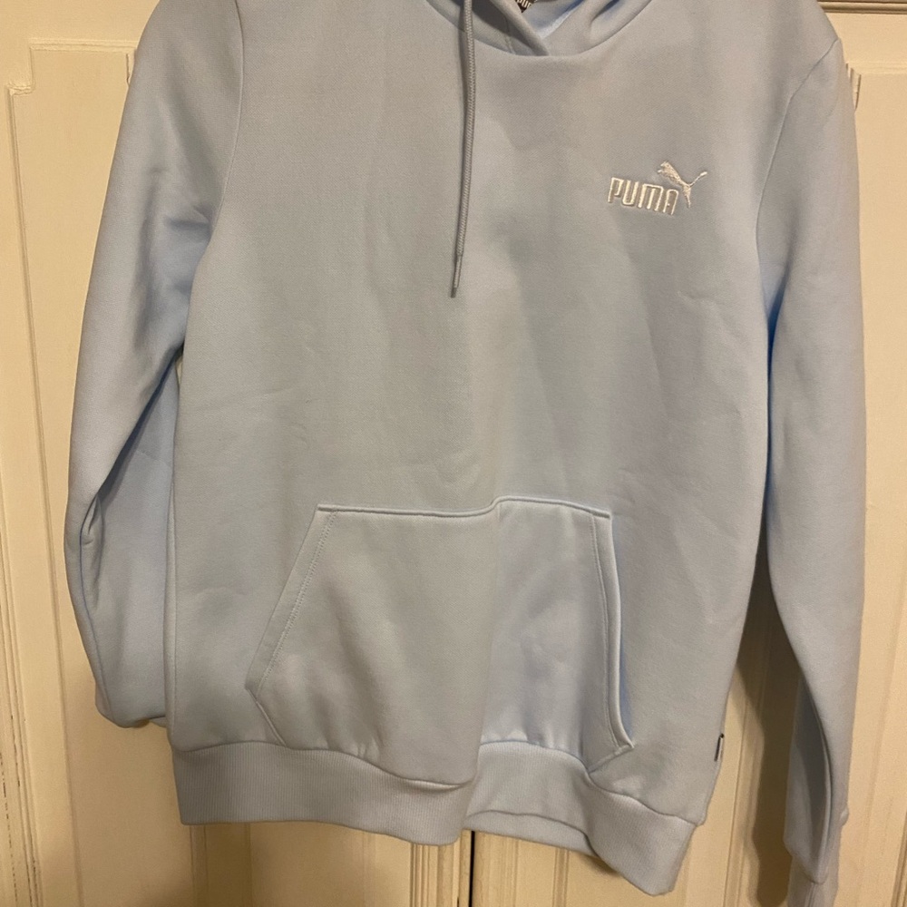 Puma Light Blue Hoodie
